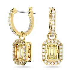 SWAROVSKI - Pendientes Millenia Talla Octogonal Amarillos Oro 5641169