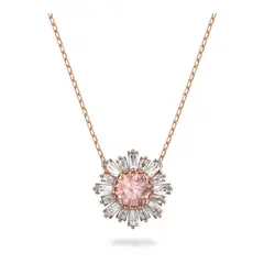 SWAROVSKI - Colgante Sunshine Rosa Baño Tono Oro Rosa 5642961