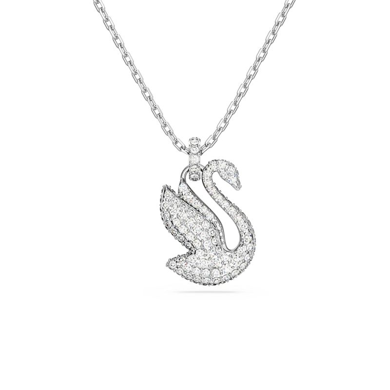 SWAROVSKI - Colgante Swarovski Iconic Swan Cisne Mediano Blanco Rodio 5647872