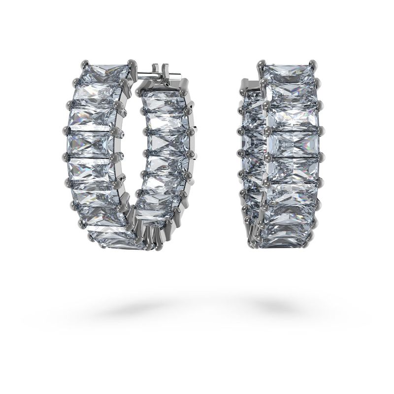 SWAROVSKI - Pendientes Swarovski De Aro Matrix Talla Baguette Rutenio 5658650