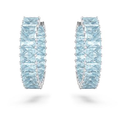 Imagen 2 del producto Pendientes De Aro Matrix Talla Baguette Rodio 5659037