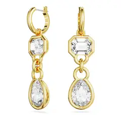 SWAROVSKI - Pendientes Dextera Tallas Mixtas Blancos Baño Oro 5663265