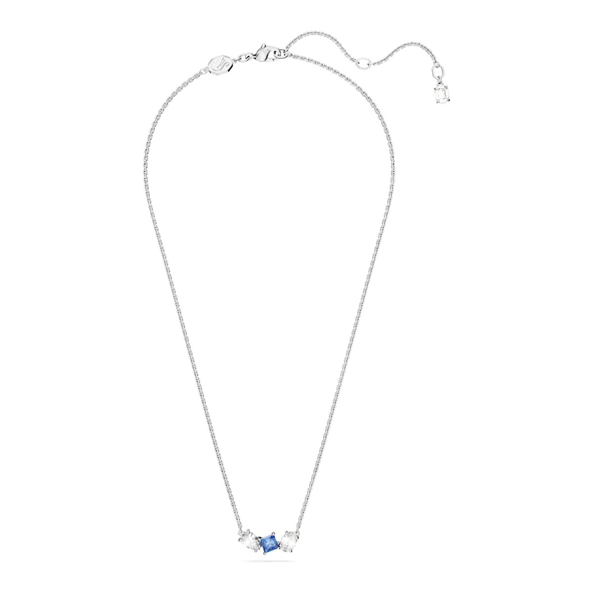 SWAROVSKI - Colgante Swarovski Mesmera Tallas Mixtas Azul Baño De Rodio 5668276