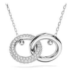 SWAROVSKI - Colgante Dextera Bucle Entrelazado Blanco Rodio 5670251