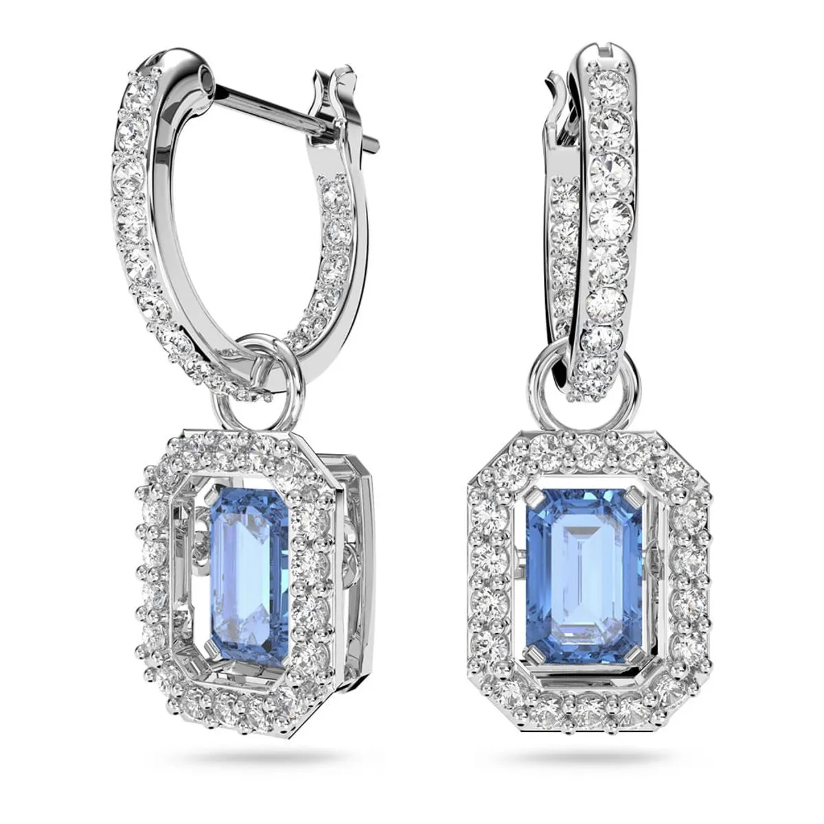 SWAROVSKI - Aros Millenia Circonita Swarovski De Talla Octogonal Rodio 5619500.-