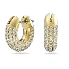 SWAROVSKI - Aretes De Aro Dextera Pavé Blancos Baño Tono Oro 5636530