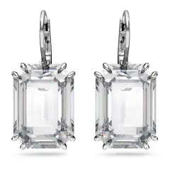 SWAROVSKI - Aretes Millenia Cristal De Talla Octogonal Rodio 5636569