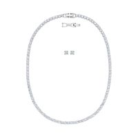 Conjunto Tennis Deluxe Blanco Baño De Rodio 5506861