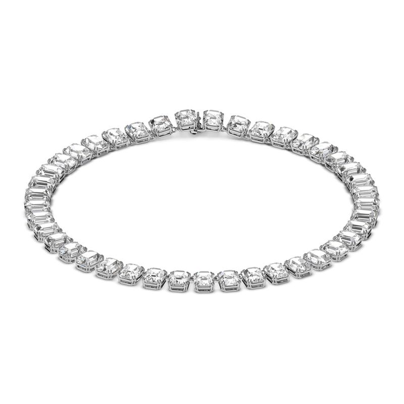SWAROVSKI - Collar Swarovski Millenia Cristales De Talla Octogonal Rodio 5614929