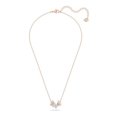 Imagen 2 del producto Collar Lilia Mariposa Blanco Baño Tono Oro Rosa 5636422