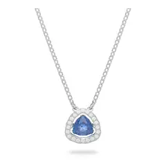 SWAROVSKI - Collar Millenia Azul Baño De Rodio Joya Original 5640290