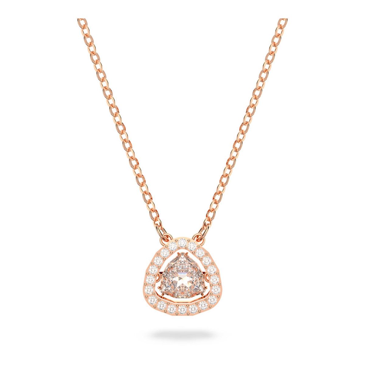 SWAROVSKI - Collar Swarovski Millenia Blanco Baño Tono Oro Rosa 5640292