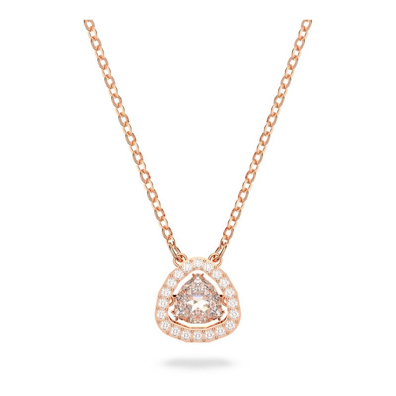 SWAROVSKI - Collar Swarovski Millenia Blanco Baño Tono Oro Rosa 5640292