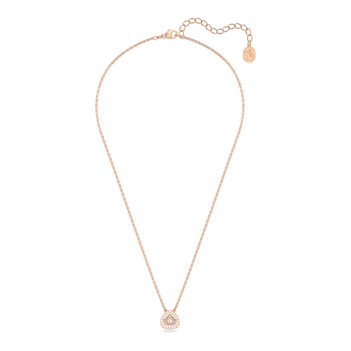 SWAROVSKI - Collar Swarovski Millenia Blanco Baño Tono Oro Rosa 5640292