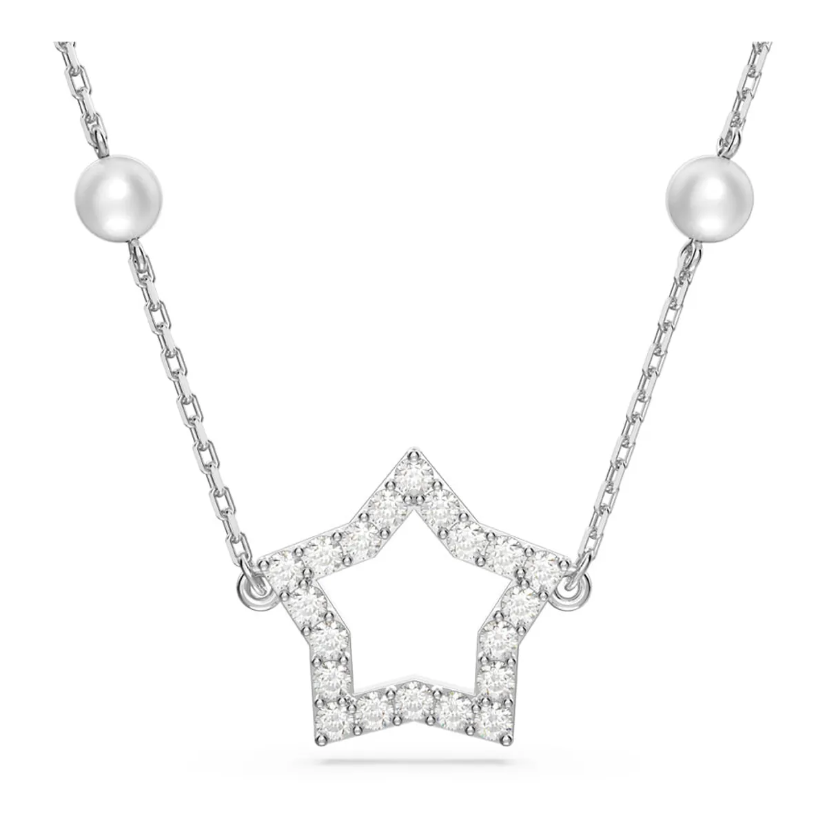 SWAROVSKI - Collar Swarovski Stella Crystal Pearls Estrella Rosa 5645382