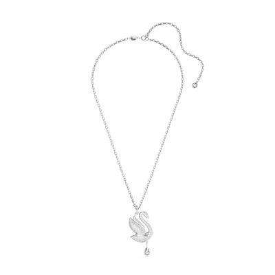 Imagen 2 del producto Collar Iconic Swan Cisne Largos Blanco Rodio 5647546