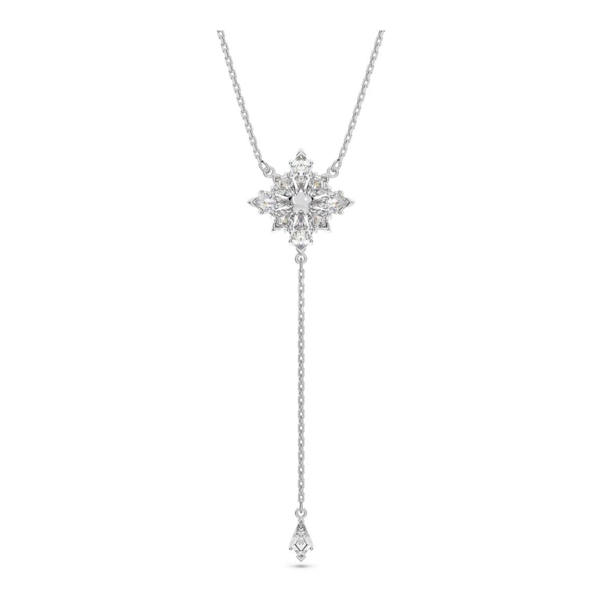 SWAROVSKI - Collar Swarovski En Y Stella Estrella Blanco Baño De Rodio 5652003