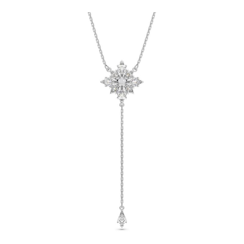 SWAROVSKI - Collar Swarovski En Y Stella Estrella Blanco Baño De Rodio 5652003