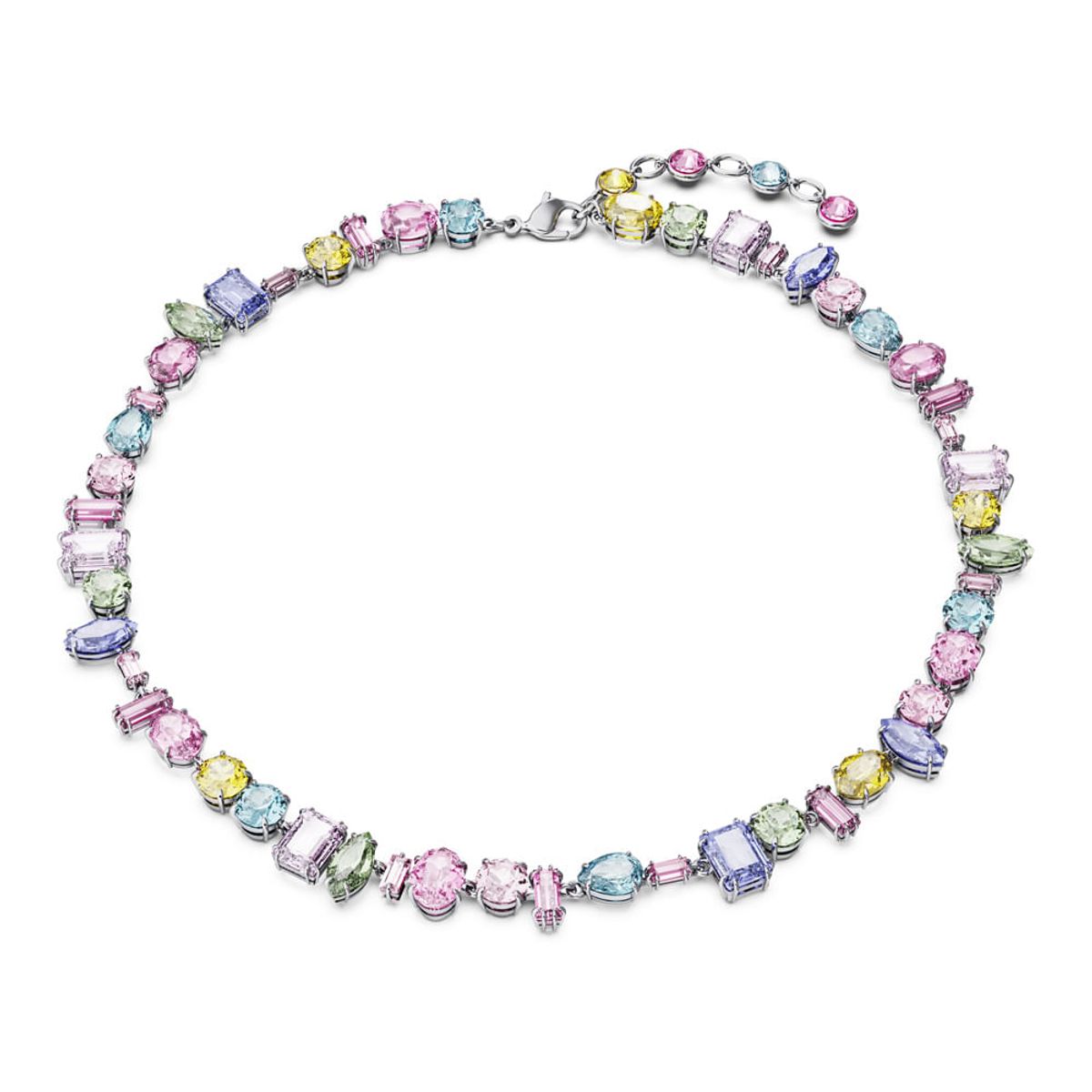 SWAROVSKI - Collar Swarovski Gema Tallas Mixtas Multicolor Baño Rodio 5656397