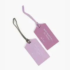LOUNGE - Set Etiquetas Para Maleta Mujer