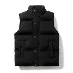 KNOWMLAB - Parka Sin Mangas Hombre Negro