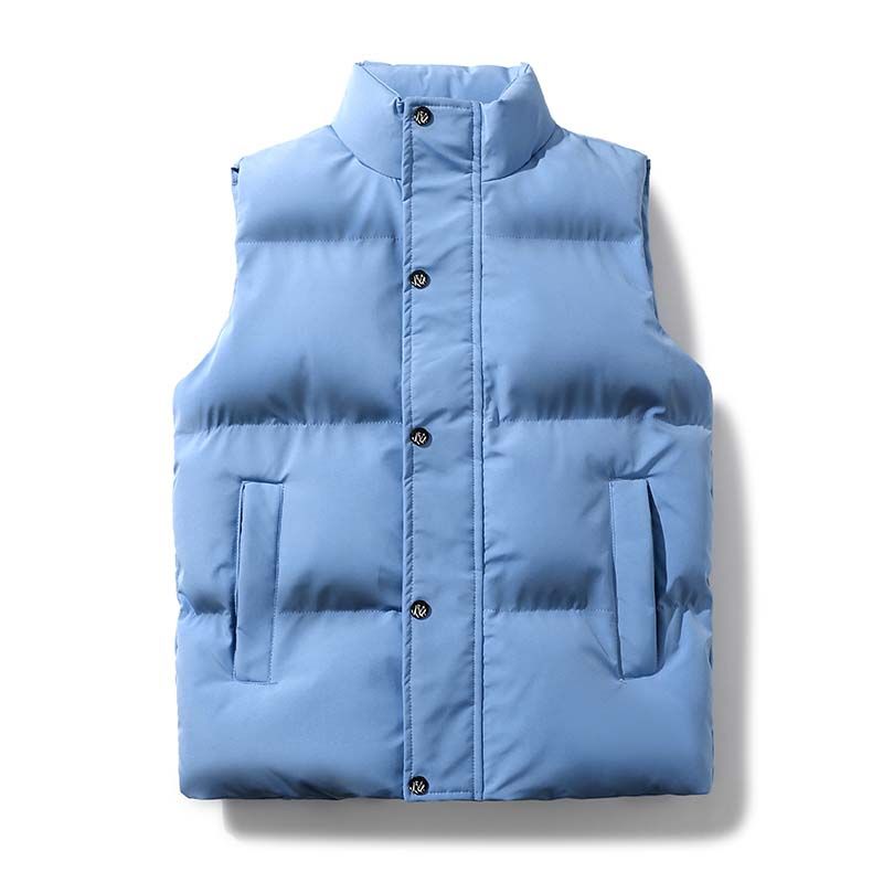 KNOWMLAB - Parka Sin Mangas Hombre Negro