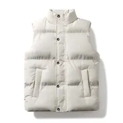 KNOWMLAB - Parka Sin Mangas Hombre Negro