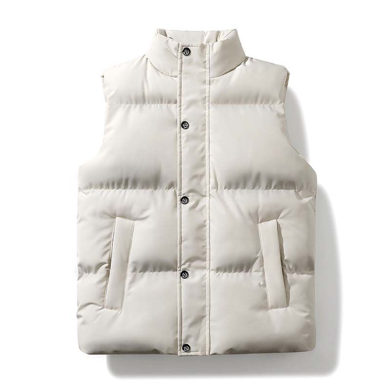 KNOWMLAB - Parka Sin Mangas Hombre Negro