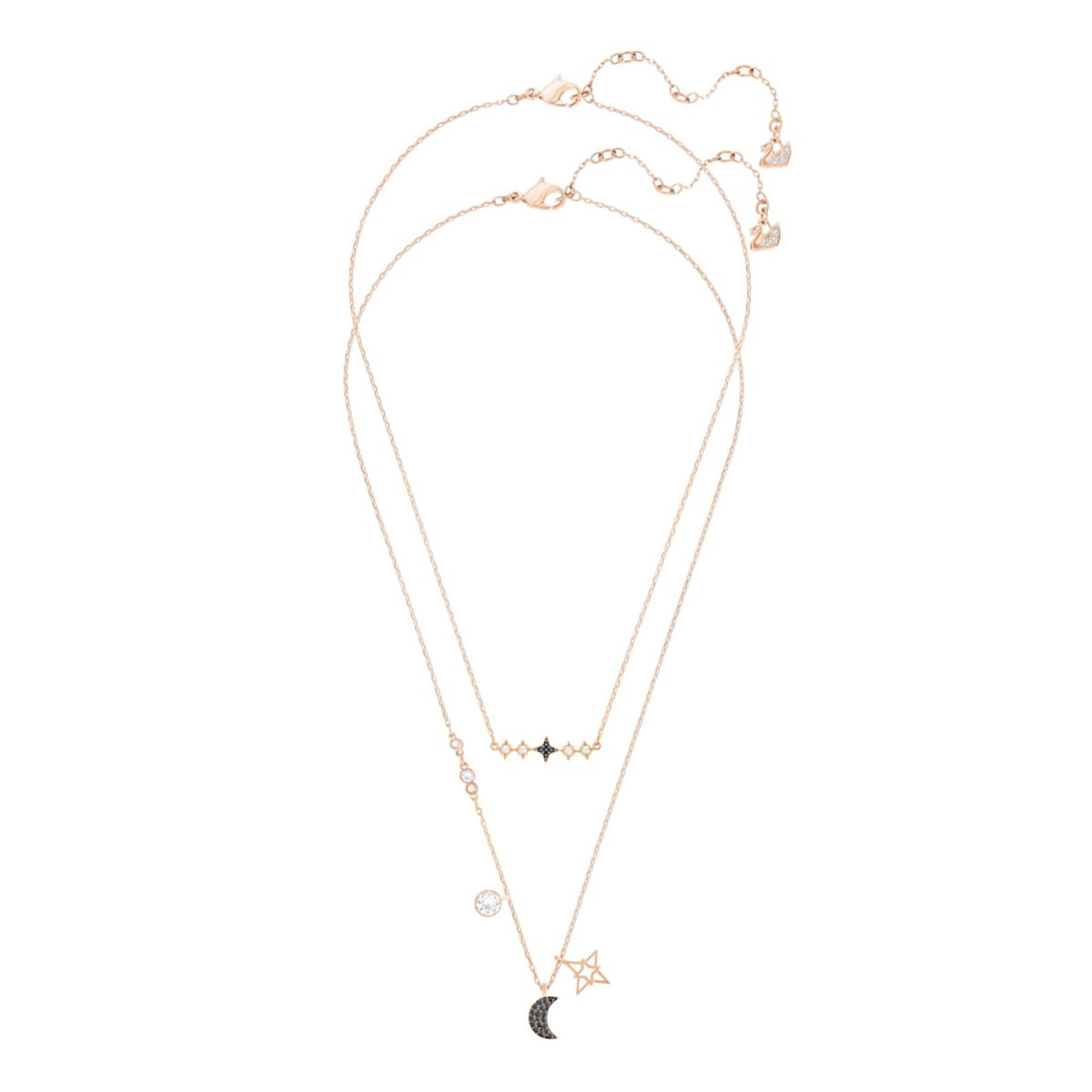 SWAROVSKI - Conjunto De Collar Swarovski Glowing Moon Multicolor Baños 5273290