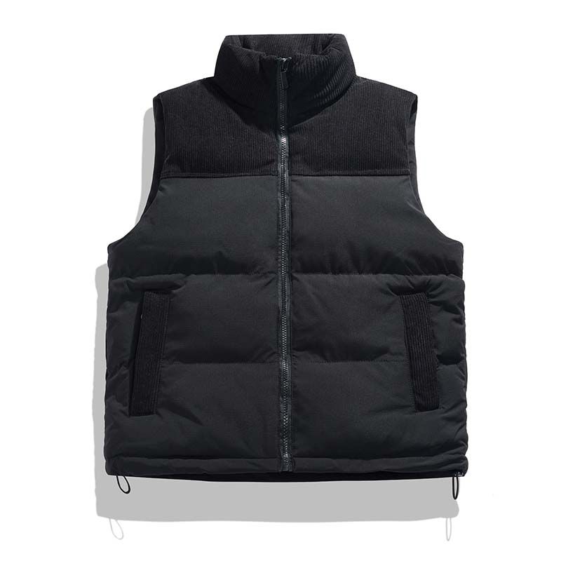 KNOWMLAB - Parka Sin Mangas Hombre Negro