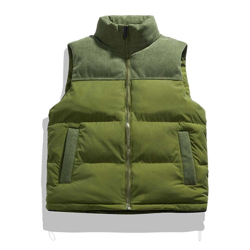 KNOWMLAB - Parka Sin Mangas Hombre Negro