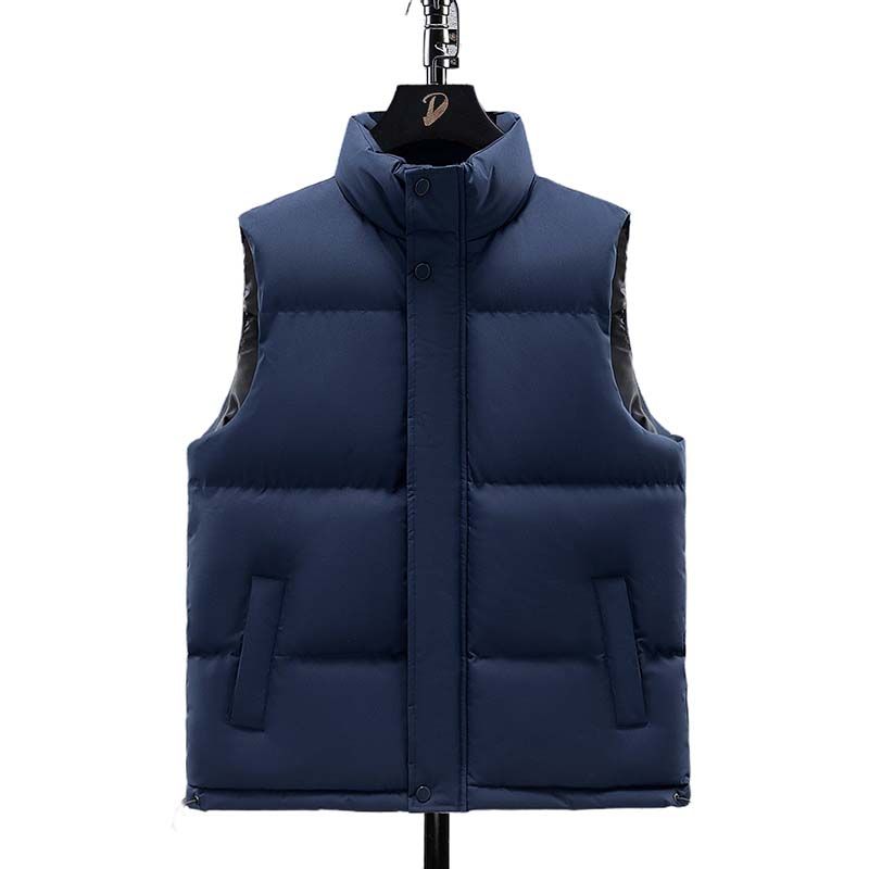 KNOWMLAB - Parka Sin Mangas Hombre Negro