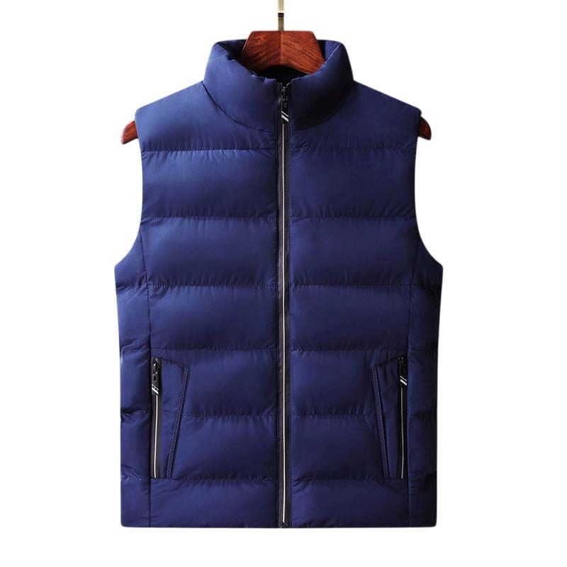 KNOWMLAB - Parka Sin Mangas Hombre Negro