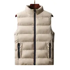 KNOWMLAB - Parka Sin Mangas Hombre Negro