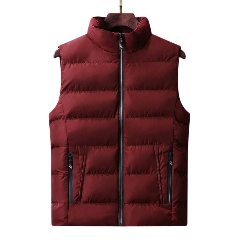 KNOWMLAB - Parka Sin Mangas Hombre Negro
