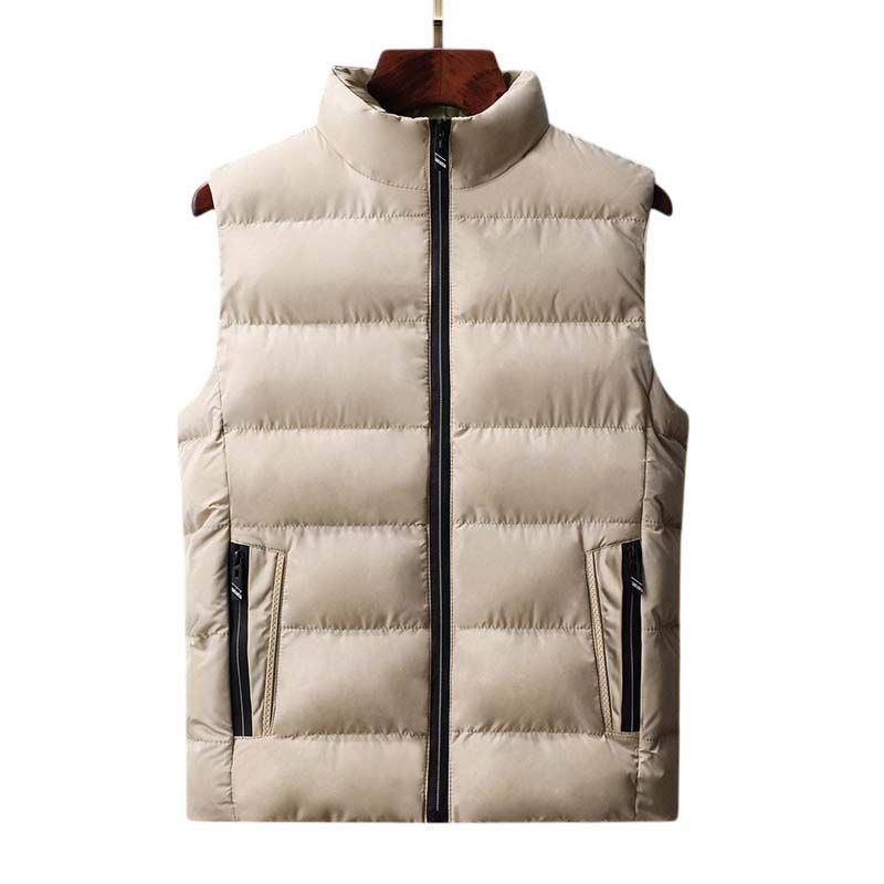 KNOWMLAB - Parka Sin Mangas Hombre Negro
