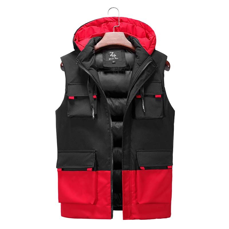 KNOWMLAB - Parka Sin Mangas Hombre Amarillo