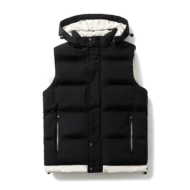 KNOWMLAB - Parka Sin Mangas Hombre Amarillo