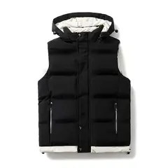 KNOWMLAB - Parka Sin Mangas Hombre Amarillo
