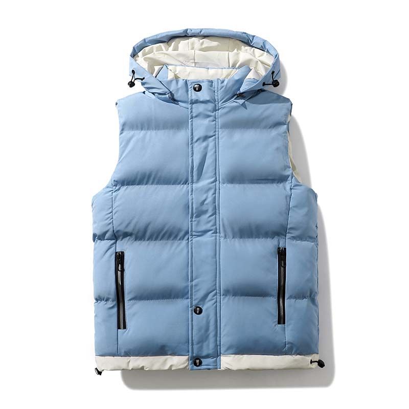 KNOWMLAB - Parka Sin Mangas Hombre Amarillo