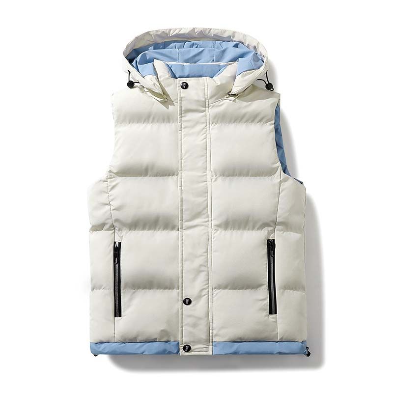 KNOWMLAB - Parka Sin Mangas Hombre Amarillo