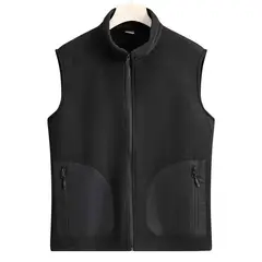 KNOWMLAB - Parka Sin Mangas Hombre Gris