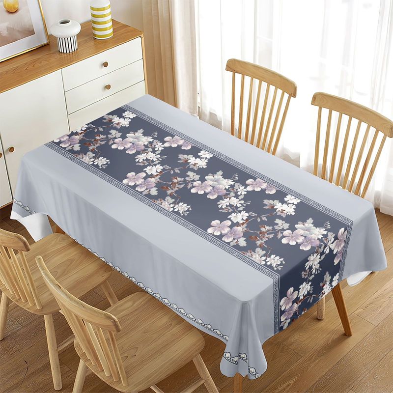 GENERICO - MANTEL RECTANGULAR ESTAMPADO ANTIMANCHA