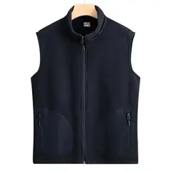 KNOWMLAB - Parka Sin Mangas Hombre Negro