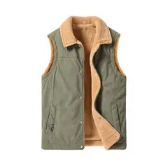 KNOWMLAB - Parka Sin Mangas Hombre Negro
