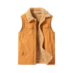KNOWMLAB - Parka Sin Mangas Hombre Verde