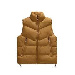 KNOWMLAB - Parka Sin Mangas Hombre Negro