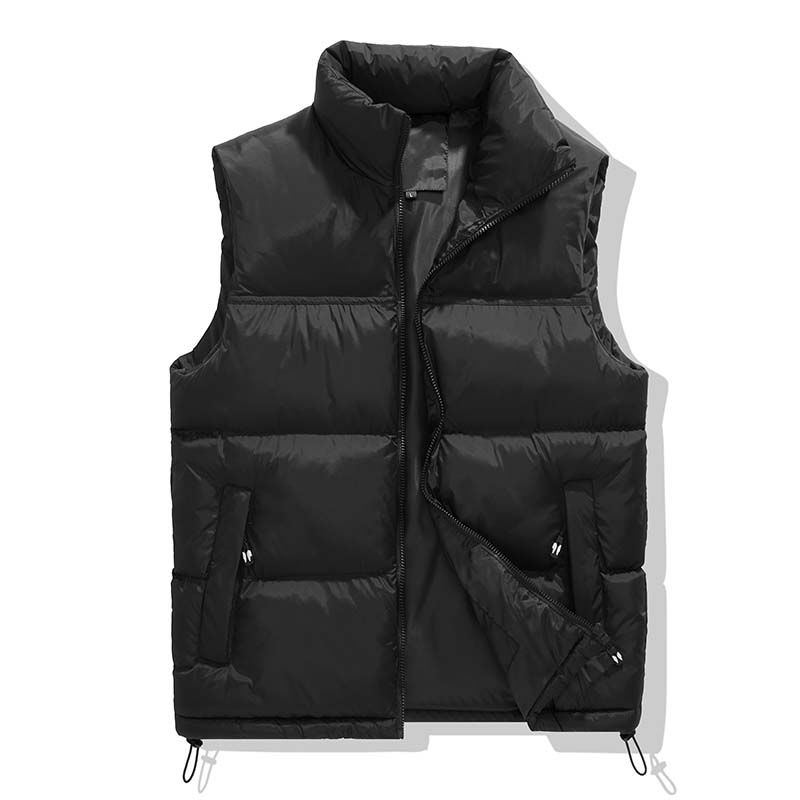 KNOWMLAB - Parka Sin Mangas Hombre Negro