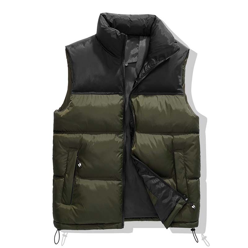 KNOWMLAB - Parka Sin Mangas Hombre Negro