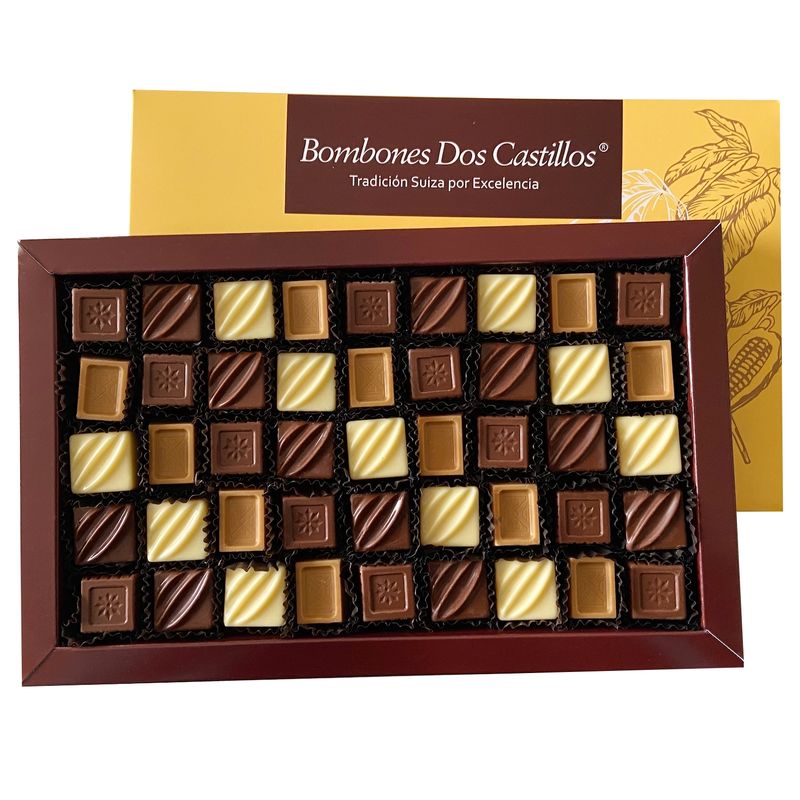 BOMBONES DOS CASTILLOS - Caja de Chocolates Surtidos N 2